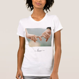 T-shirt Photo personnalisée et texte votre propre concepti