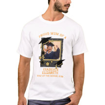 Photo personnalisée "Fier maman d'un diplômé"