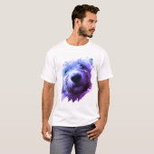 T-Shirt Photo Personnalisée Pour Animaux De Compag (Devant entier)