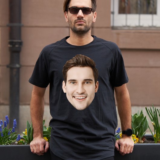 T-shirt Photo personnalisée Visage Famille Membre Escouade