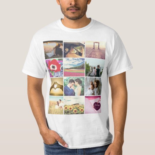 T-shirt Photo personnelle (Devant)
