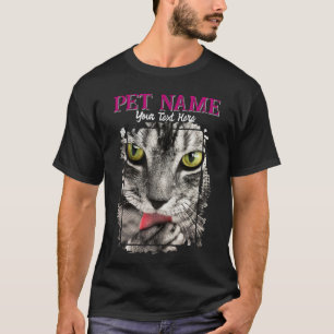 T-shirt photo pour animal de compagnie personnalis