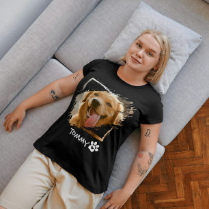 T-shirt Photo pour animal de compagnie personnalisée et no