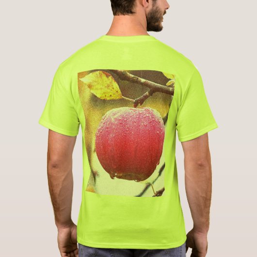 T-shirt Photo "Red Apple". Commandez dès maintenant (Dos)