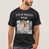 T-shirt Photo Shirt, Custom Shirt With Photo, Custom Photo (Devant)
