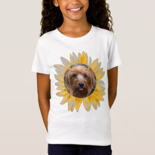 T-Shirt Photo Sunflower personnalisée