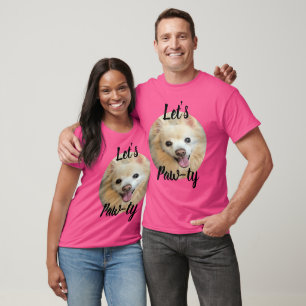 T-shirt Photo sur mesure de Paw’s Paw’ty