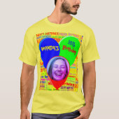 T-shirt Photo sur mesure et nom fête d'anniversaire heureu (Devant)