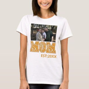 T-shirt Photo sur mesure Mères jour Sports Maman Basketbal