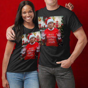 T-shirt Photo Trump Trump redonne sa grandeur à Noël