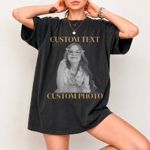 T-shirt Photo Vintage Personnalisé Et Anniversaire Nostalg