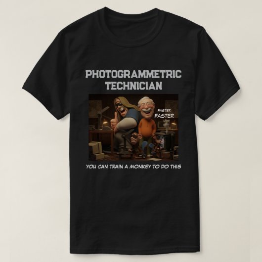 T-SHIRT PHOTOGRAMMETRIC TECHNICIAN (Design devant)