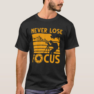 T-shirt Photographe cool Art Pour Hommes Femmes Photograph