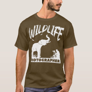 T-shirt Photographe de la faune Safari Voyage Famille Vaca