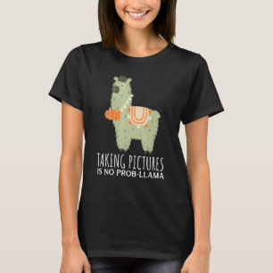 T-shirt Photographe drôle prenant des photos n'est pas un
