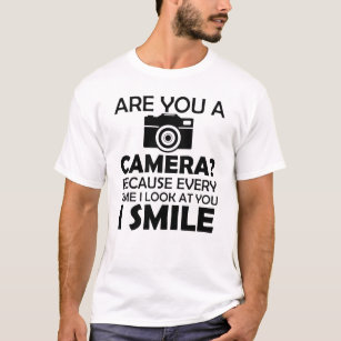 T-shirt Photographe - Êtes-vous un appareil photo ?