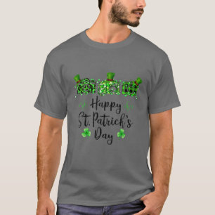 T-shirt Photographe irlandais Shamrock Happy St Patric