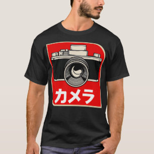 T-shirt Photographe Japonais Analog Camera Film Retro Pho
