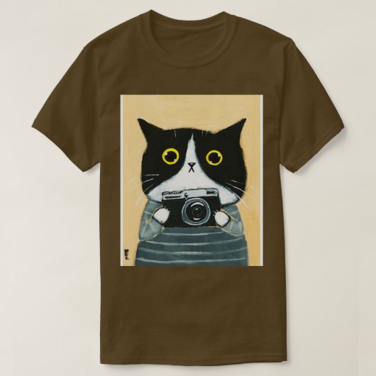 T-shirt Photographe Kitty (Design devant)