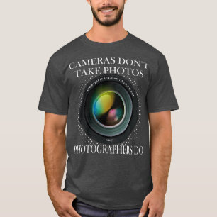 T-shirt Photographe Photographe Camera Lens