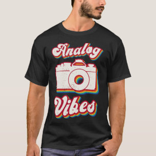 T-shirt Photographe rétro Vibes analogiques Vintages 2