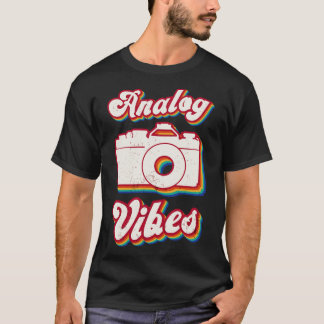 T-shirt Photographe rétro Vibes analogiques Vintages 2
