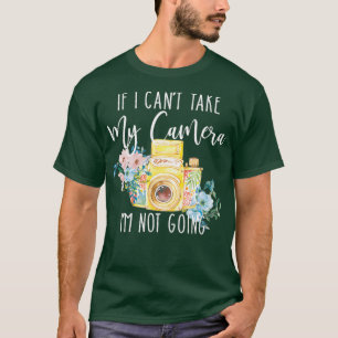 T-shirt Photographer Gift Cute Shirt for Women Camera