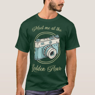 T-shirt Photographes Caméra Vintage