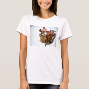 T-shirt Photographie 2013 de la tulipe 4 de l'eau