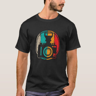 T-shirt Photographie Caméra Photographe Caméra Rétro Photo
