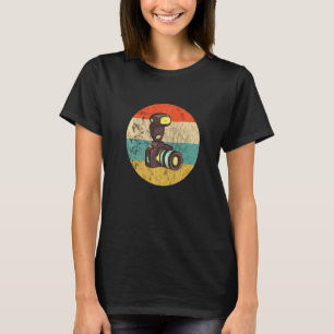T-shirt Photographie Caméra Retro Vintage Sunset Photograp