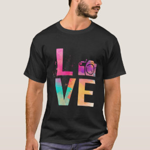 T-shirt Photographie colorée Maman Photographie