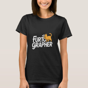 T-shirt Photographie de chat amusante de Furtographer