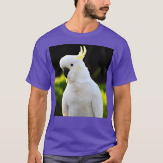 T-shirt Photographie de Cockatoo au soufre concassé