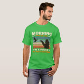 T-shirt Photographie d'oiseaux Le matin n'est pas Myime Oi (Devant entier)