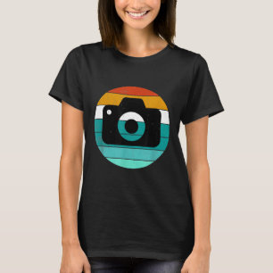 T-shirt Photographie graphique vintage de photographe rétr