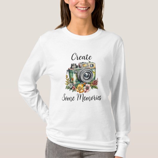 T-shirt Photographie Graphiques et Citation | Caméra Vinta (Devant)