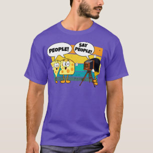 T-shirt Photographie Lover Cheese Dit Les Gens Drôle Photo
