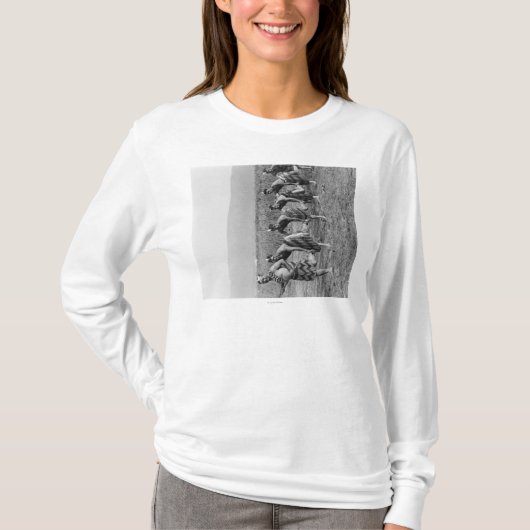 T-shirt Photographie maorie de danse de guerre (Devant)