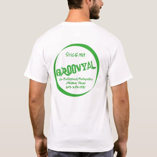 T-shirt Photographie non professionnelle (Dos)