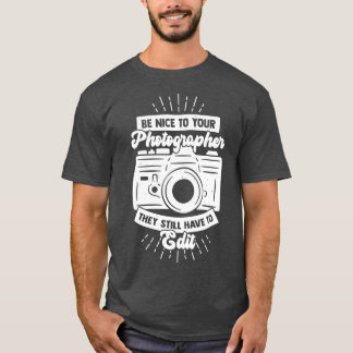 T-shirt Photographie Photo Tir Photographe Cadeau