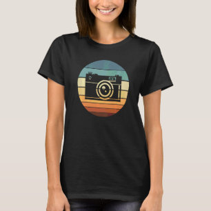 T-shirt Photographie Rétro Photographe Cameraman Vintage