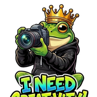 T-shirt Photographie Roi Grenouille - J'ai Besoin de Créat