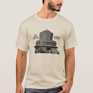 T-shirt Photographie vintage de restaurant d'ormeau