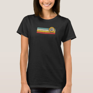 T-shirt Photographie Vintage déprimée Retro Style coucher