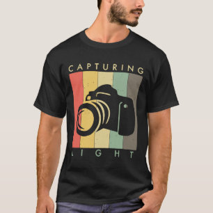 T-shirt Photographie Vintage rétro Capture lumière