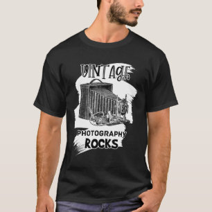 T-shirt Photographie vintage Rocks Old School Retro Box Ca