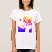 T-shirt photographique coloré (Devant)