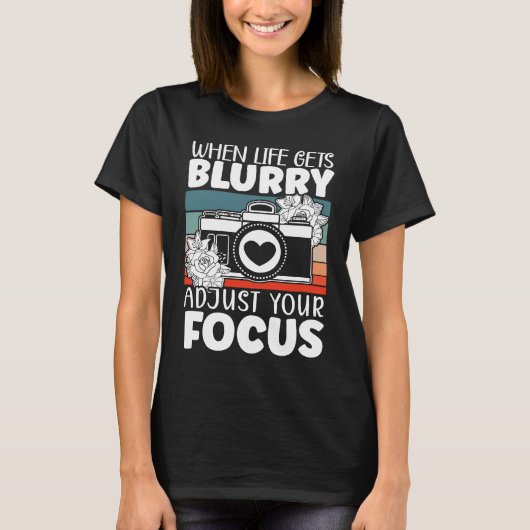 T-shirt Photography Camera Picture Image Resolution Photog (Devant)