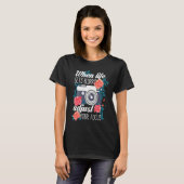 T-shirt Photography  Life Blurry Camera DSLR Photographer (Devant entier)